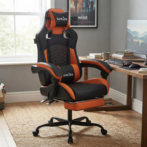 Modern ergonomic gaming chair - gaming,