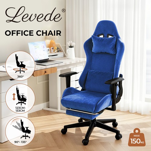 Levede office desk - desk, chair