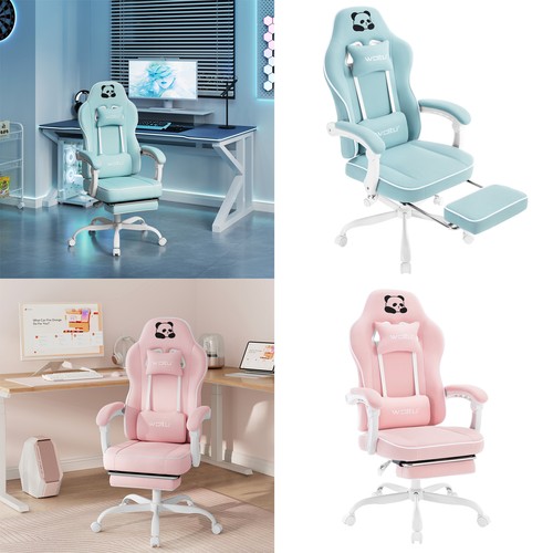 Gaming racing office chair - office,