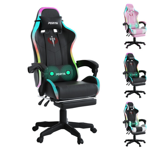 Poriya gaming chair ergonomic - chair,