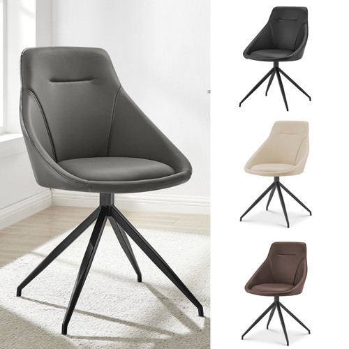 Office chair faux leather - office,