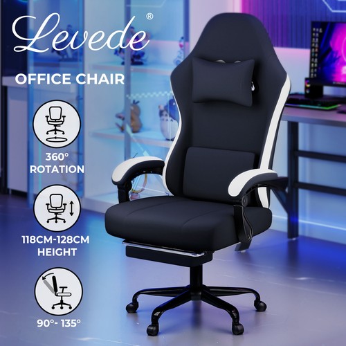 Levede office desk - levede, chair