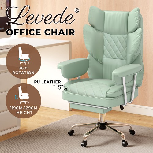 Levede office desk - office, chair